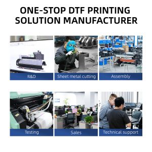 Full-Automatic DTF Printer with 720*1800 dpi Resolution and 8PASS 3.5m²/h Speed