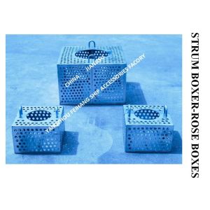 JIS F7206-1998 Marine Stainless Steel Plate Bilge Water Filter Box FH-150A