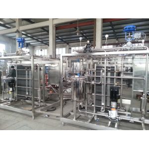 Quality Autoclave UHT Food Sterilization Equipment Flash Pasteurizer For Juice for sale
