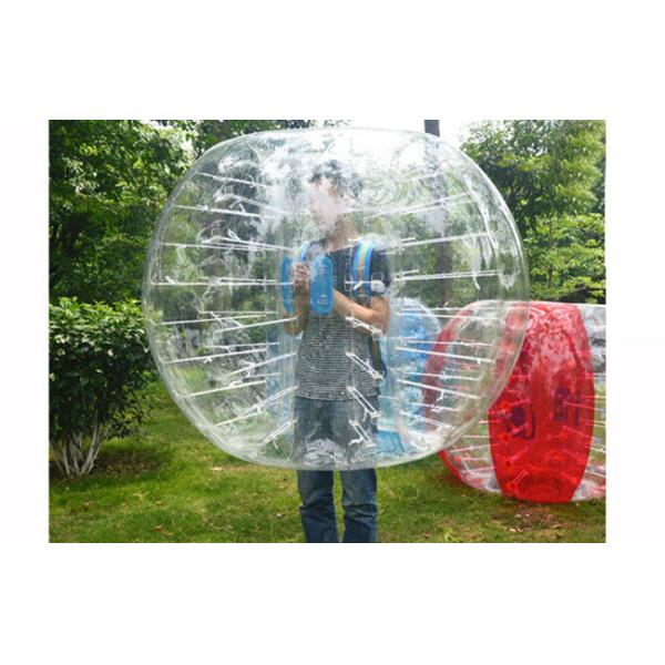 PVC / TPU Kids Inflatable Bouncer Bumper Bubble Ball Zorbing 0.8mm For Family RXK-00103