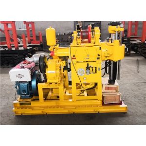 Hydraulic Diesel Small Portable Water Well Drilling Rig / Soil Investigation