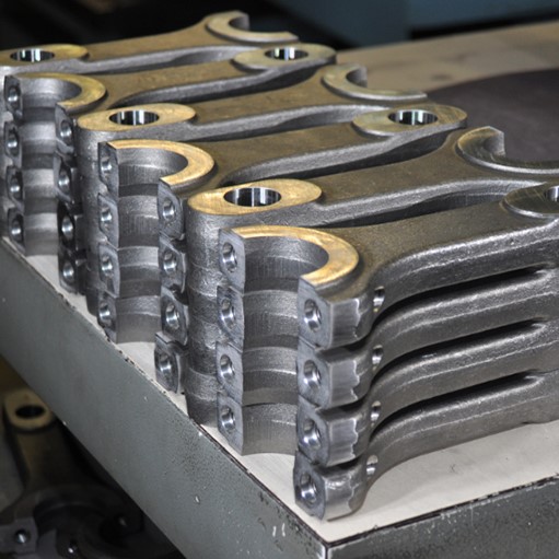 Automotive Forgings 40Cr 40MnB C70 C45 150 Crusader Quad Steel Forged Connecting Rod