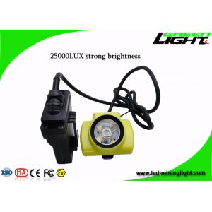 4.07W 530lum 25000LUX Mining Cap Lights With OLED Screen