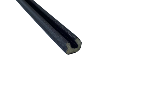 Self-adhesive Aluminum-clad Wood Door and Window Rubber Seal Strip with 65±5 Hardness