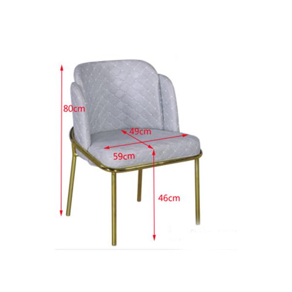 Buy Home Furniture 49cm 59cm Fake Leather Dining Chairs at wholesale prices