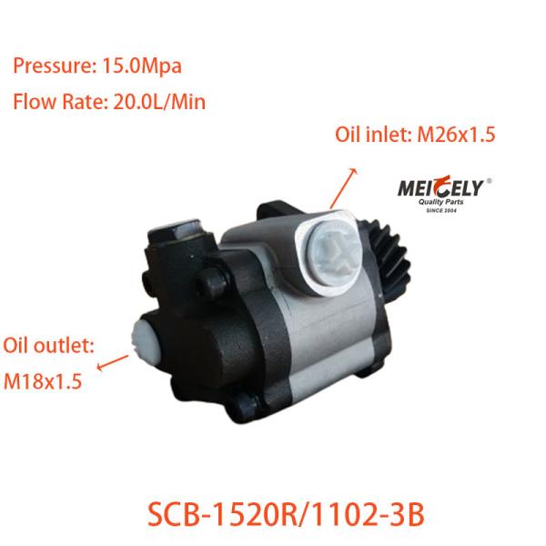 SCB-1520R/1102-3B Steering Booster Pumps For Shacman Truck