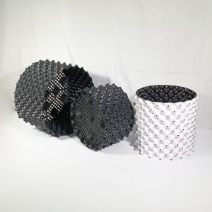 White Plastic Plant Pot Tree Air Prune Plant Root Growth Container Root Control