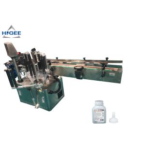 Lipstick / Honey Jar Sticker Labeling Machine , Juice Bottle Labeling Machine