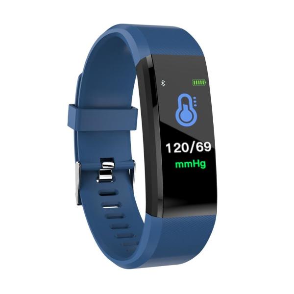 Buy 115 plus Smart Watch Sport Waterproof Reloj Inteligente 160 MAh 115 Plus Bracelet NFC Customized at wholesale prices