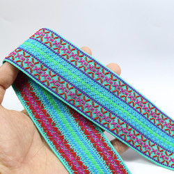 Jacquard Ribbon for Garment Underwear Waistband Vintage Jacquard Elastic Band