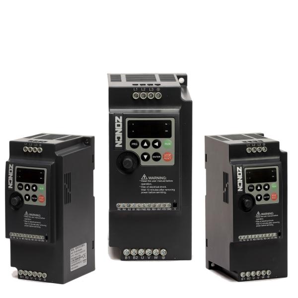 Buy Low Voltage 220v Single Phase 5hp Ac Inverter Drives 3.7kw 50hz 60hz VFD For Pump at wholesale prices