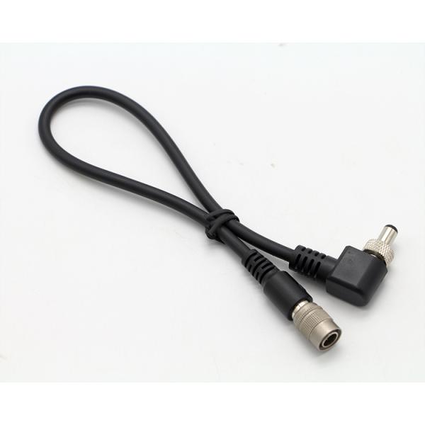 OEM Screw Locking 90 Degree Right Angle 5V 12V Male to Female 5.5x2.1mm 5.5X2.5mm DC Power Cable