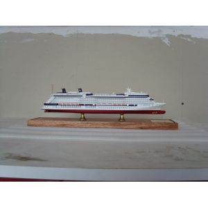 Professional Wooden Model Boats Celebrity Infinity Cruise Ship Shaped , Solid