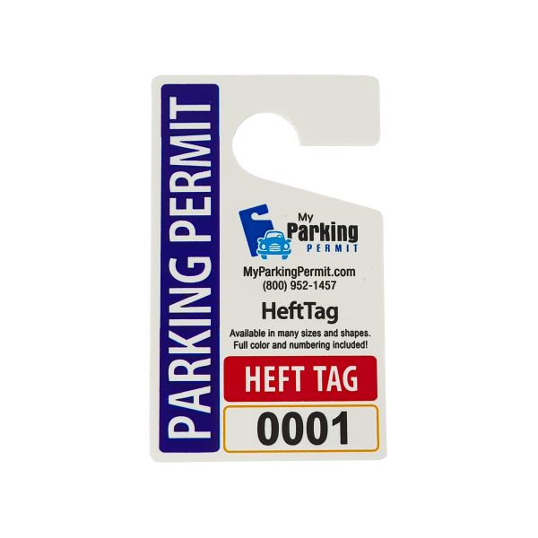 Buy Customized Waterproof Plastic Heft Tag with Standard Size 150*70mm and Thickness 0.35mm for Industrial Safety at wholesale prices