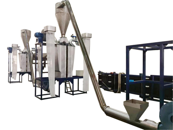 Automatic PET Bottle Washing Line Stainless Steel Pet Bottle Crushing Machine 2000kg/Hr