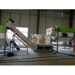 2000kg/Hr Pe Film Plastic Washing Recycling Machine Customerized