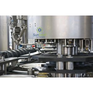 Multi-Head Volumetric Beer Bottling Machine Glass Bottle With Programmable