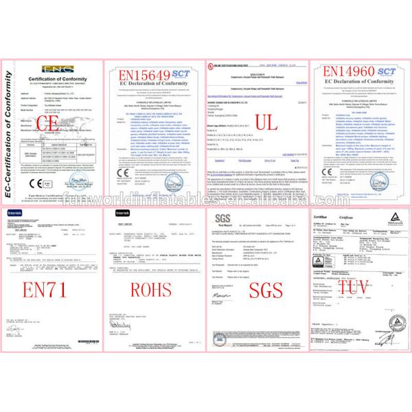 White Lightweight Commercial Air Inflatable Tent / Advertising Event Marquee