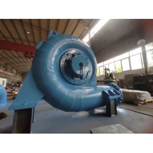 450-1000rpm High Head Water Turbine With Hydroturbine Generator