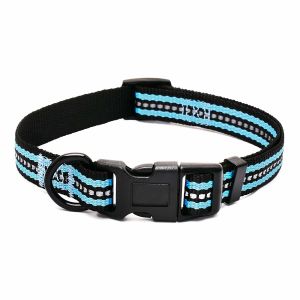 Double Bands Soft Nylon Dog Collar High Durability