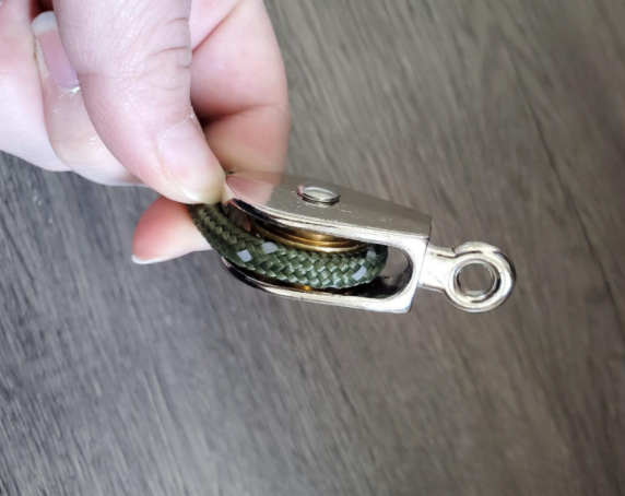 Nickel Zinc Alloy Swivel Die Cast Pulley Fixed Single Wheel Pulleys