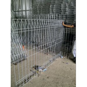 Galvanized Powder Coated Brc Mesh Roll Top Fence