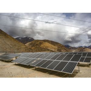 250 Watt Class A Solar Panels , Black Solar Modules 90 Cm Length Cables