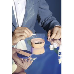 Contact lens ultrasonic cleaning machine