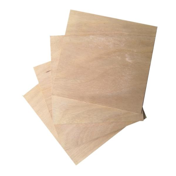Buy 2mm Self Colored Sapele Faced Plywood Carb P2 For Decoration at wholesale prices