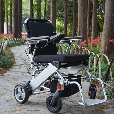 Buy Lithium Battery Powered Lightweight Wheelchair Folding at wholesale prices