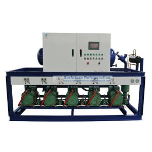 R404a piston type refrigeartion compressor unit for 2℃ fruit cold storage