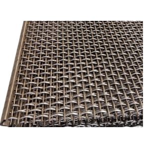 304 Mesh Crimped Stainless Steel Wire Mesh For Mining Vibrating Swing Screen