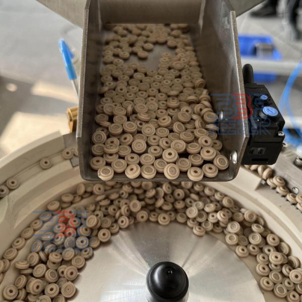 Electromagnet Vibratory Bowl Feeder Silicone Parts Hopper Vibrating Bowl Feeder