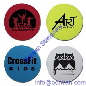 round promotional eraser, logo printed gift eraser, customized eraser