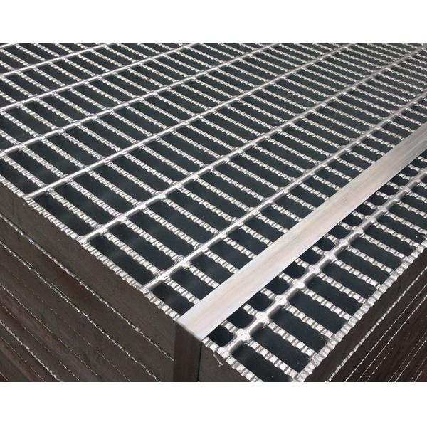 Plate Metal Serrated Bar Steel Galvanised Grating For Bridge And Trench Cover