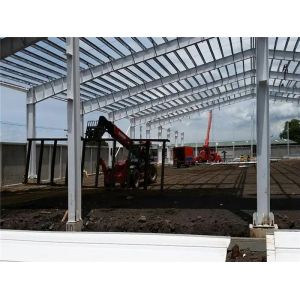 Top-Grade Steel Industrial Buildings with ISO Certification and Warranty