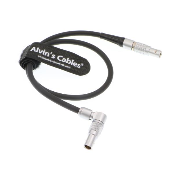 Buy Rotatable 2 Pin Male Right Angle 50CM Camera Power Cable at wholesale prices