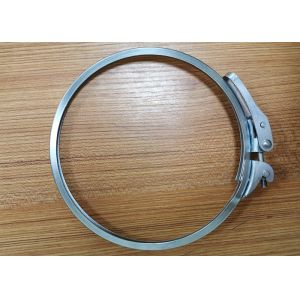 200mm Galvanised Pipe Clamps
