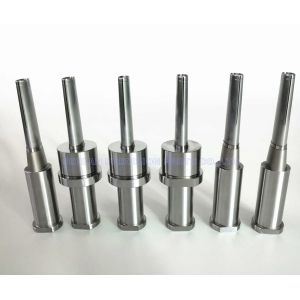 Quality STAVAX ESR Plastic Mould Parts Mold Core Insert &amp; Sleeve Bush Set With Polishing for sale