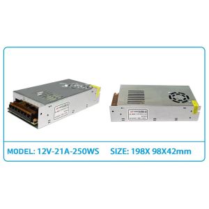 250W DC 12V 21A S Power Supply LED Light Power Supply