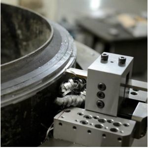 Electric Driven Clamshell Split Frame Machine , Pipe Cold Cutting Tools