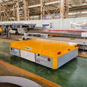 Quality 15T Molds Battery Transfer Trolley Electric Heavy Duty Material Carts for sale