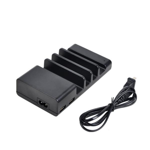 Buy 60W 4 Port Desktop Rapid USB Wall Charger / Tablet Charging Station For School at wholesale prices