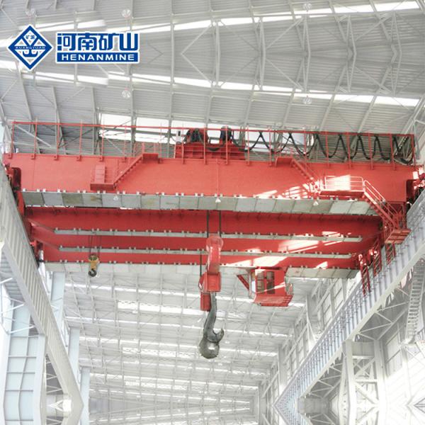 Heavy Capacity 75/20 with Main and Auxiliary hook Double Girder Overhead Foundry
