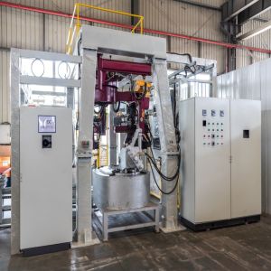 Automatic Brass Low Pressure Die Casting Machine 125KW