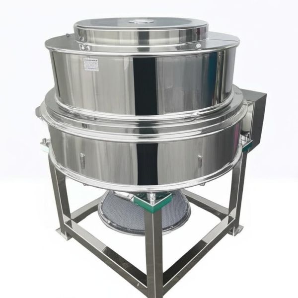 Sufficient Power Vibrating Motor Vibro Screen Machine Offering Mesh Debling