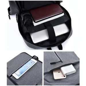 Unisex Waterproof College Laptop Backpack Polyester For Teenagers