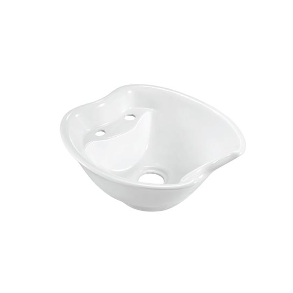 Buy Chaozhou Good Quality Ceramic shampoo bowl wash basin for barber shop at wholesale prices