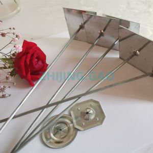 China Self adhesive Tape 230mm Insulation Pins Galvanized Steel on sale