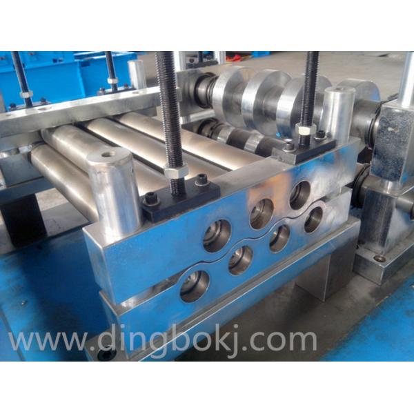Two Waves Guardrail Roll Making Machinery With PLC Panasonic Control